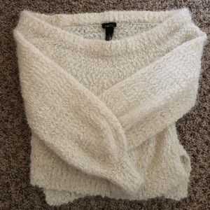 Off shoulder sweater